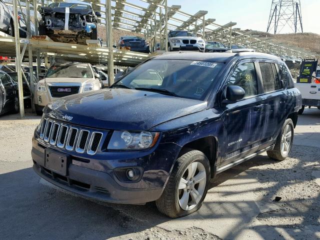 1C4NJDBB4GD626761 - 2016 JEEP COMPASS SP BLUE photo 2