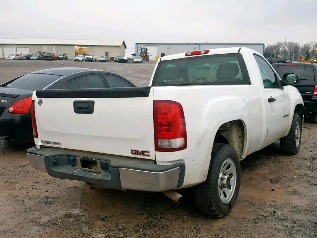 1GTN1TEX7DZ195624 - 2013 GMC SIERRA C15 WHITE photo 4