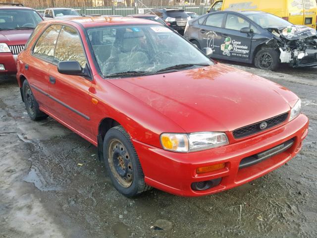 JF1GF4357WH811970 - 1998 SUBARU IMPREZA L RED photo 1