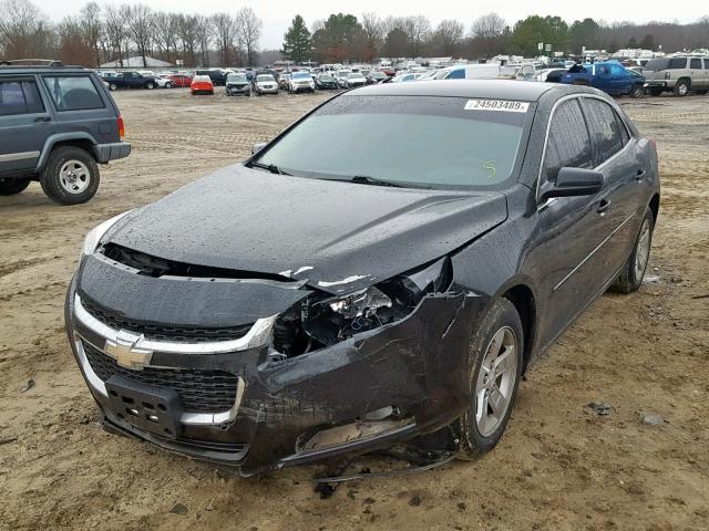 1G11B5SL0EF180628 - 2014 CHEVROLET MALIBU LS BLACK photo 2