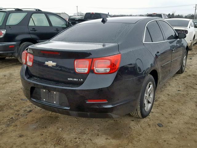 1G11B5SL0EF180628 - 2014 CHEVROLET MALIBU LS BLACK photo 4