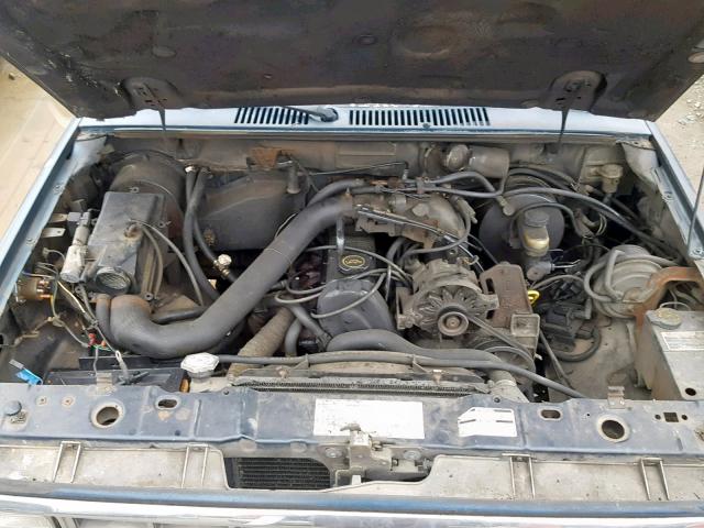 1FTBR10A3JUA71605 - 1988 FORD RANGER BLUE photo 7