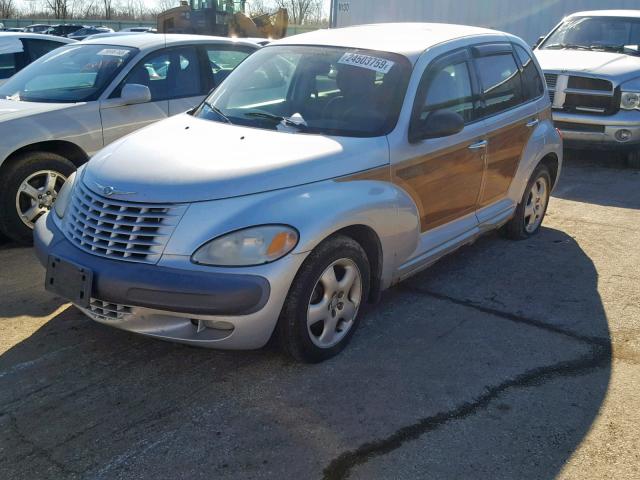 3C4FY58B22T295078 - 2002 CHRYSLER PT CRUISER SILVER photo 2