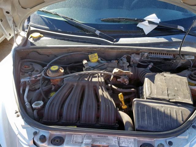 3C4FY58B22T295078 - 2002 CHRYSLER PT CRUISER SILVER photo 7