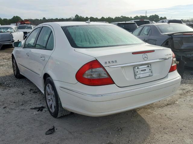 WDBUF22X79B376992 - 2009 MERCEDES-BENZ E 320 CDI WHITE photo 3