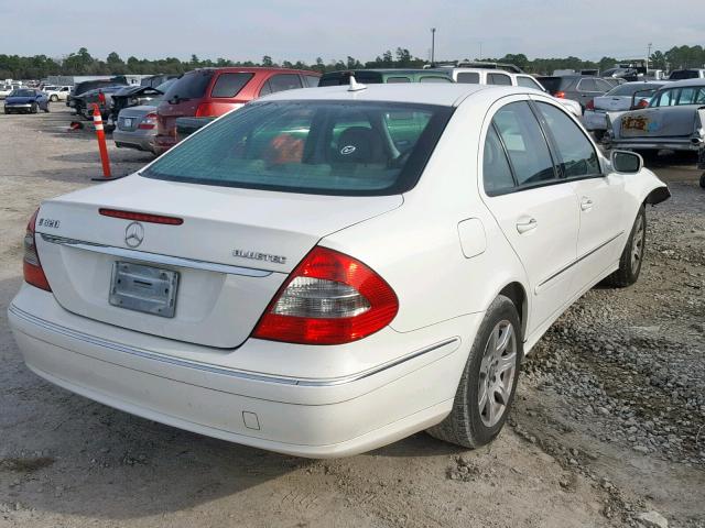 WDBUF22X79B376992 - 2009 MERCEDES-BENZ E 320 CDI WHITE photo 4