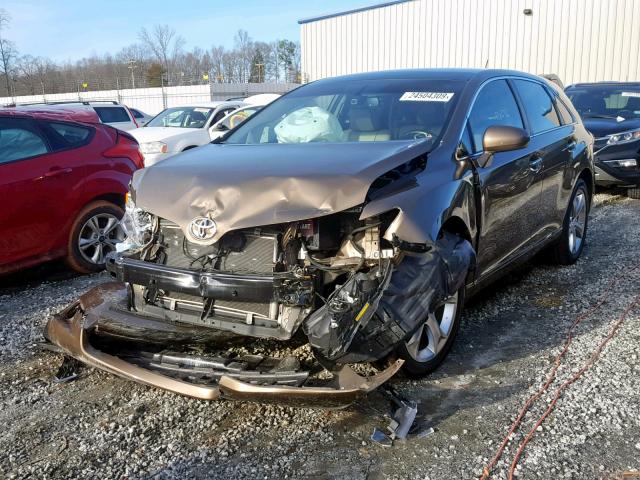 4T3BK3BB1AU042435 - 2010 TOYOTA VENZA BASE BROWN photo 2