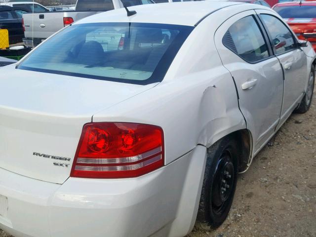 1B3CC4FB3AN167320 - 2010 DODGE AVENGER SX WHITE photo 9