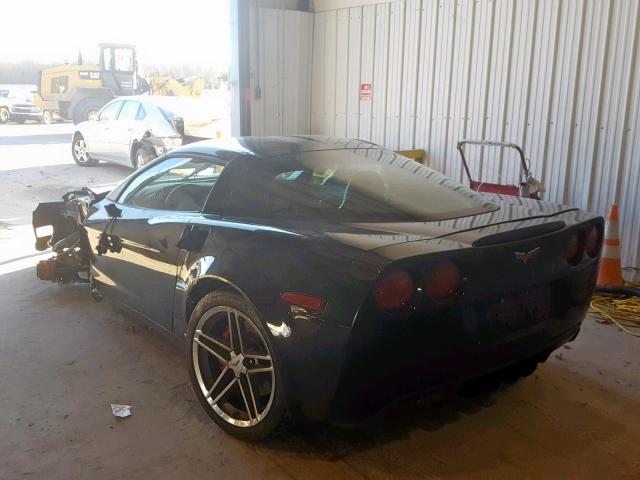 1G1YY26E885130531 - 2008 CHEVROLET CORVETTE Z BLACK photo 3