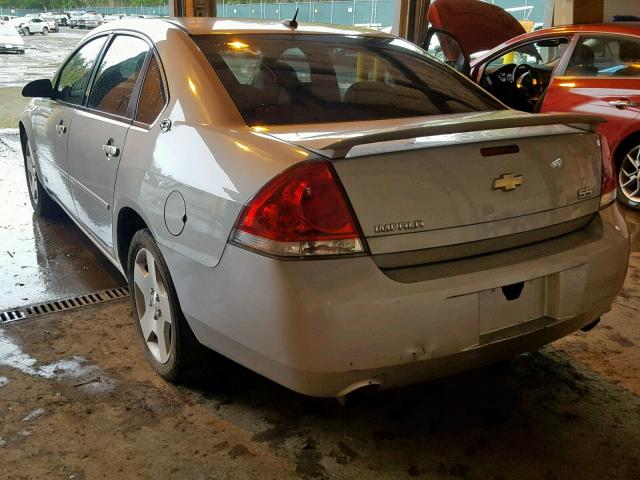 2G1WD58CX79185239 - 2007 CHEVROLET IMPALA SUP 银色 照片 3