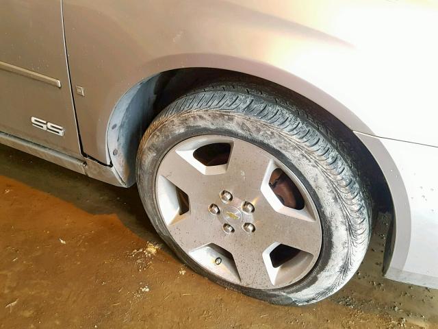 2G1WD58CX79185239 - 2007 CHEVROLET IMPALA SUP 银色 照片 9