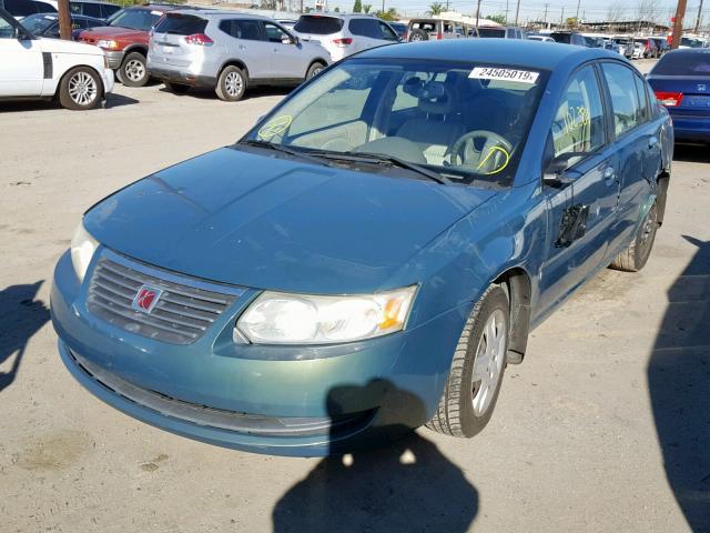 1G8AJ58F27Z205102 - 2007 SATURN ION LEVEL GREEN photo 2