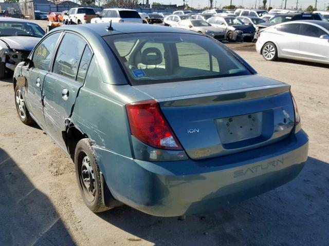 1G8AJ58F27Z205102 - 2007 SATURN ION LEVEL GREEN photo 3
