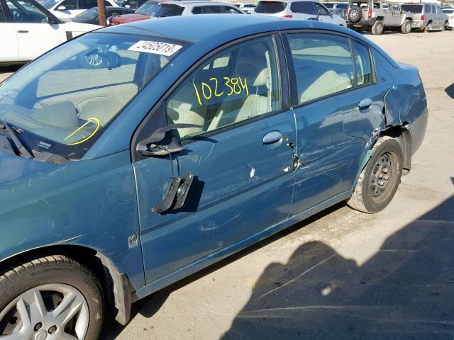 1G8AJ58F27Z205102 - 2007 SATURN ION LEVEL GREEN photo 9