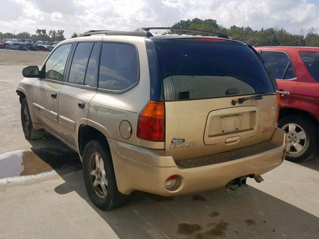 1GKDS13S252367500 - 2005 GMC ENVOY BEIGE photo 3