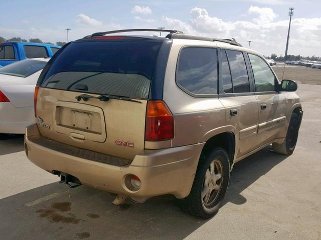 1GKDS13S252367500 - 2005 GMC ENVOY BEIGE photo 4