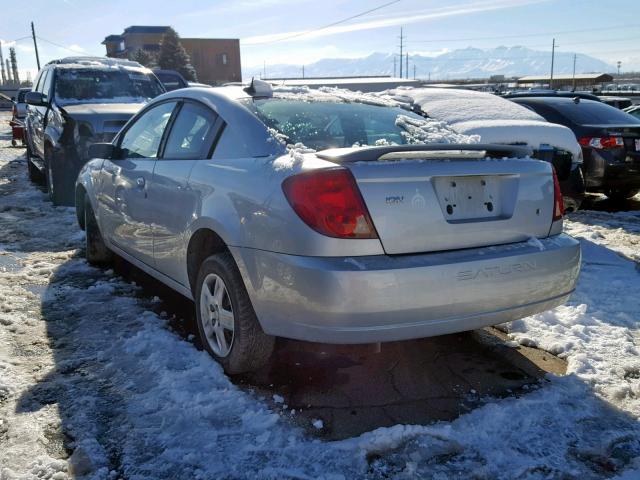 1G8AN15F76Z203958 - 2006 SATURN ION LEVEL SILVER photo 3