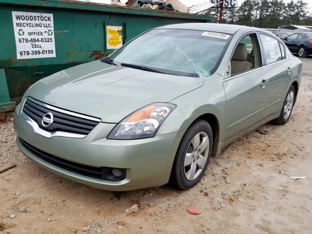 1N4AL21E48N531658 - 2008 NISSAN ALTIMA 2.5 GREEN photo 2