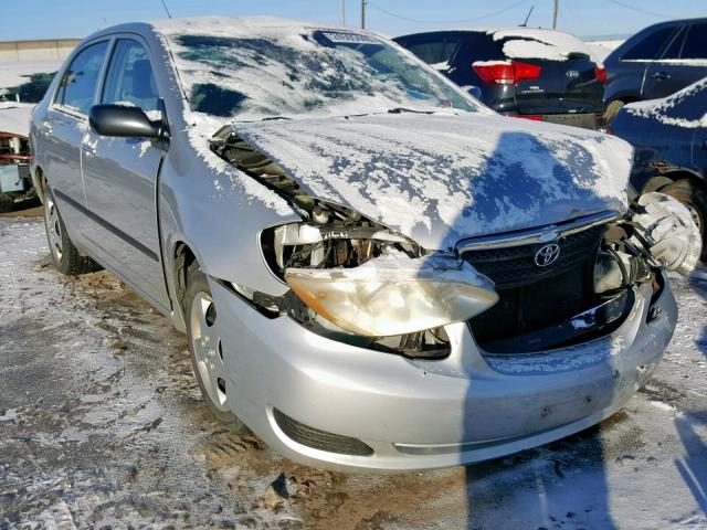 JTDBR32E170106184 - 2007 TOYOTA COROLLA CE GRAY photo 1