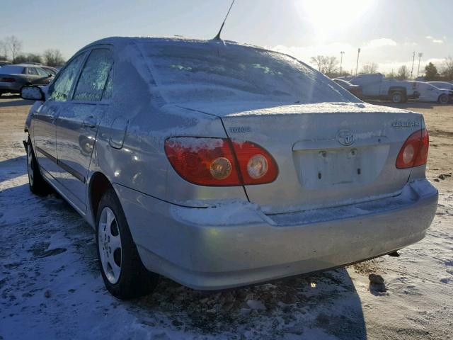 JTDBR32E170106184 - 2007 TOYOTA COROLLA CE GRAY photo 3