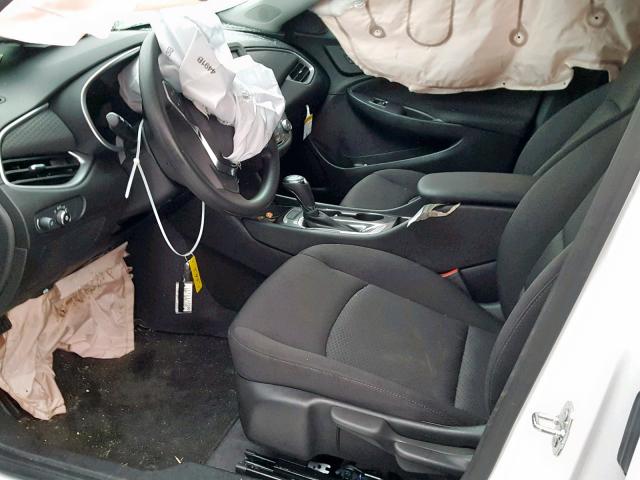 1G1ZB5ST6JF273263 - 2018 CHEVROLET MALIBU LS WHITE photo 5