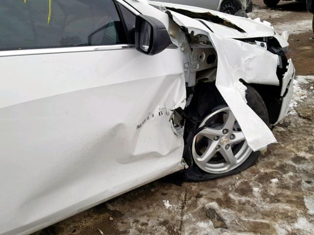 1G1ZB5ST6JF273263 - 2018 CHEVROLET MALIBU LS WHITE photo 9