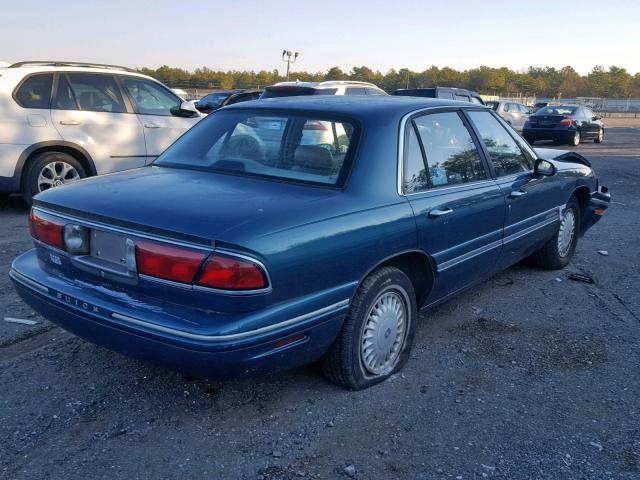 1G4HR52K7VH560154 - 1997 BUICK LESABRE LI GREEN photo 4