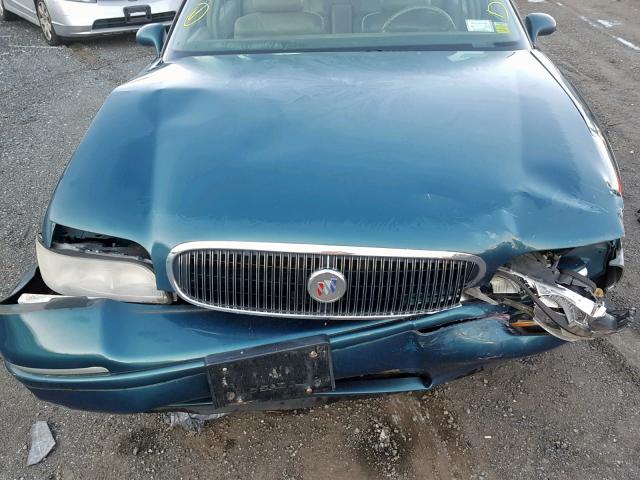 1G4HR52K7VH560154 - 1997 BUICK LESABRE LI GREEN photo 7