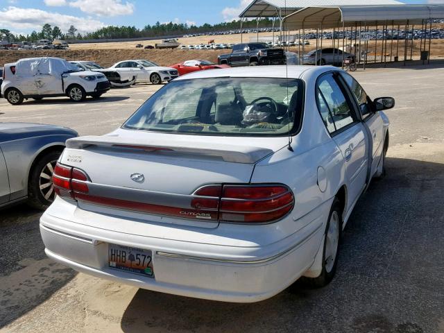 1G3NG52M6W6348650 - 1998 OLDSMOBILE CUTLASS GL WHITE photo 4