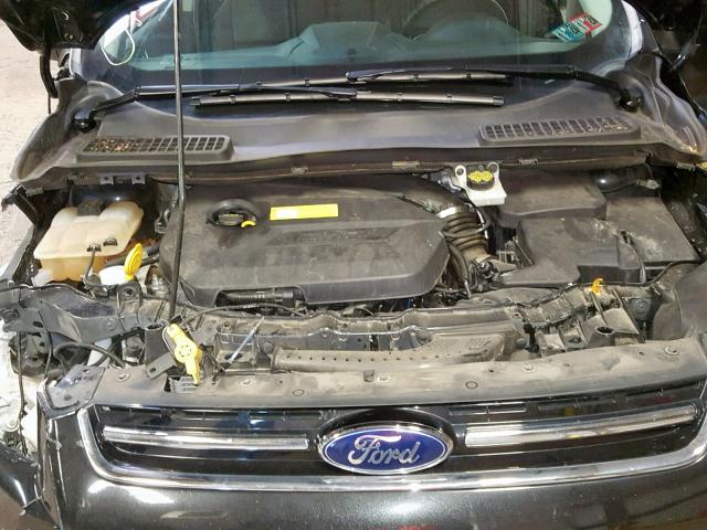 1FMCU9JX3FUA73054 - 2015 FORD ESCAPE TIT BLACK photo 7