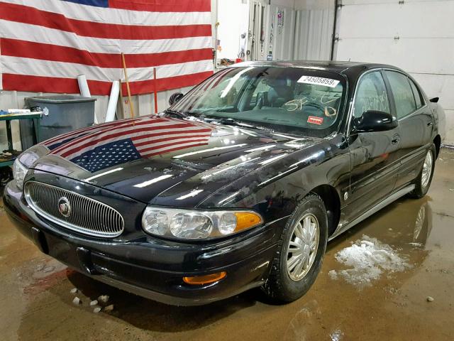 1G4HR54K65U171395 - 2005 BUICK LESABRE LI BLACK photo 2