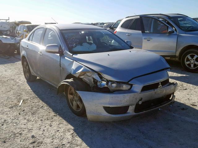 JA3AU26UX8U009791 - 2008 MITSUBISHI LANCER ES SILVER photo 1