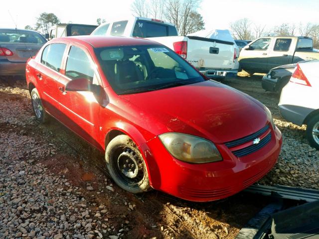 1G1AT58H697261889 - 2009 CHEVROLET COBALT LT RED photo 1