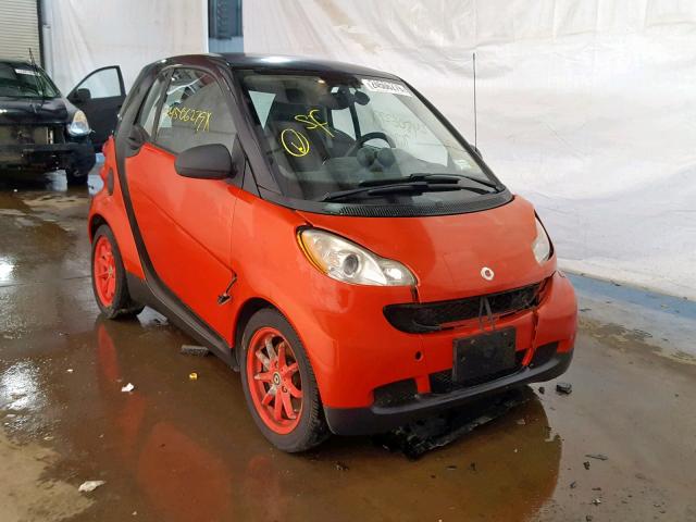WMEEJ31X28K120240 - 2008 SMART FORTWO PUR RED photo 1