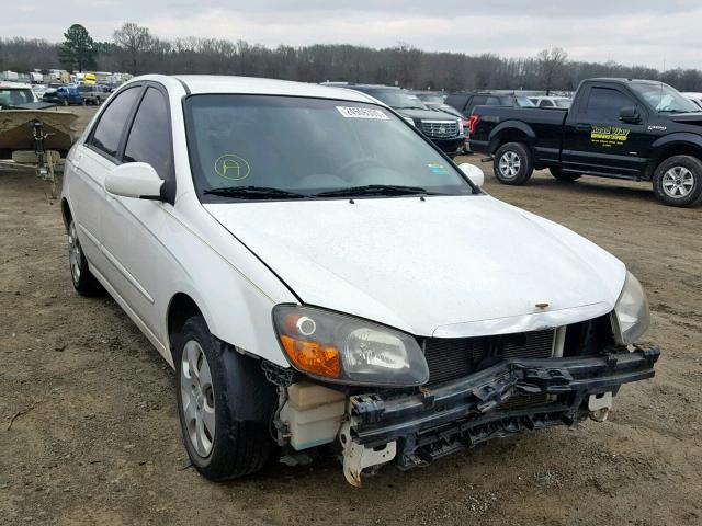 KNAFE221995598289 - 2009 KIA SPECTRA EX WHITE photo 1