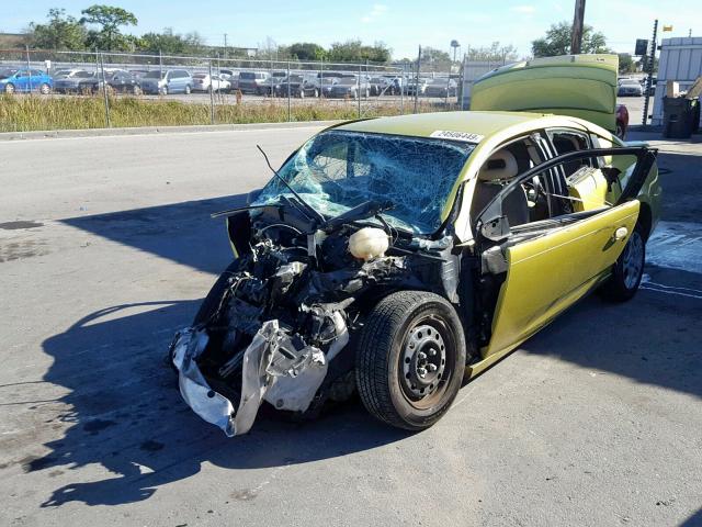 1G8AN12F34Z148328 - 2004 SATURN ION LEVEL GREEN photo 2