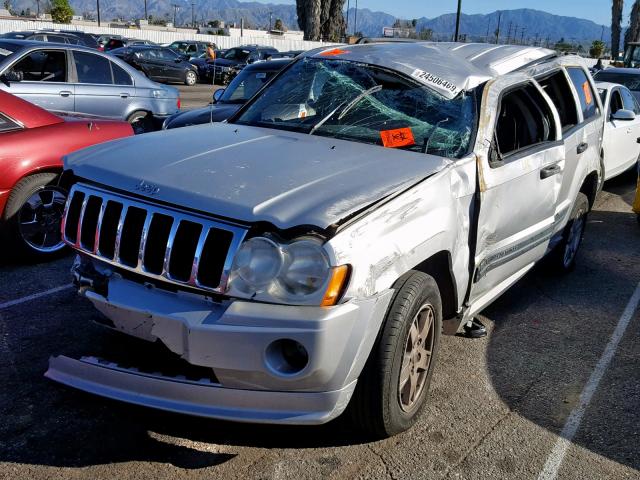 1J4GS48KX6C285149 - 2006 JEEP GRAND CHER GRAY photo 2