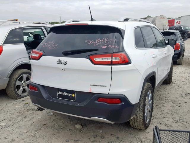 1C4PJLDB4EW129680 - 2014 JEEP CHEROKEE L WHITE photo 4