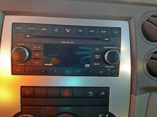 1J8HH48K18C105500 - 2008 JEEP COMMANDER Ağ foto 9