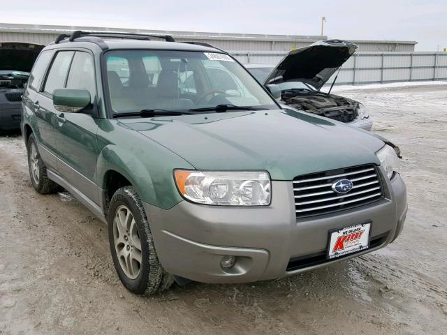 JF1SG67656H743299 - 2006 SUBARU FORESTER 2 Verde foto 1