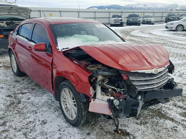 1C3LC56R07N526766 - 2007 CHRYSLER SEBRING TO RED photo 1