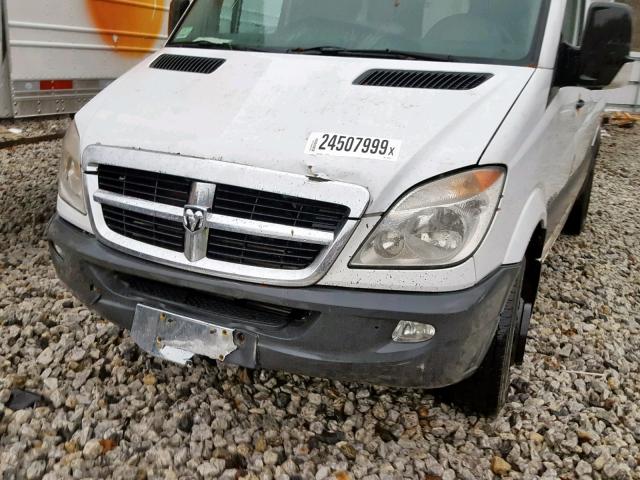 WD0PF045185301160 - 2008 DODGE SPRINTER 3 WHITE photo 9