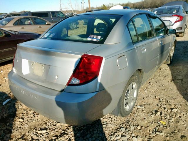 1G8AJ52F15Z135534 - 2005 SATURN ION LEVEL SILVER photo 4