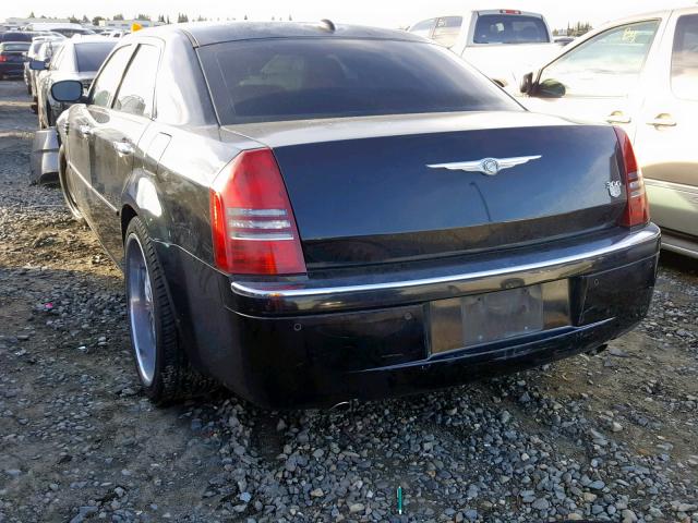 2C3AA63H95H504432 - 2005 CHRYSLER 300C BLACK photo 3