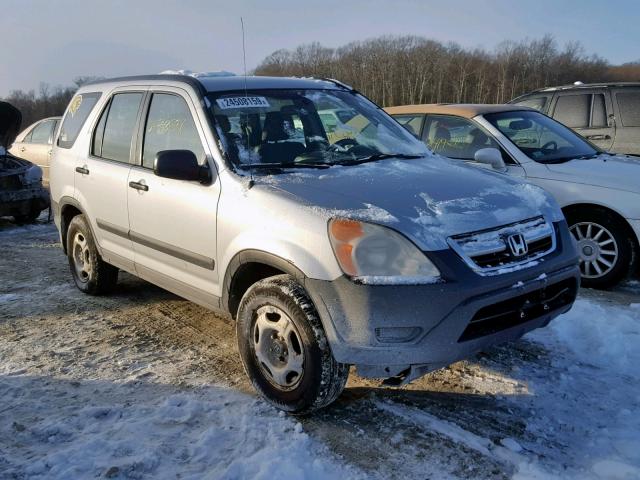 SHSRD784X3U147338 - 2003 HONDA CR-V LX SILVER photo 1