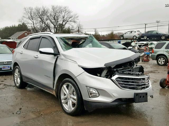 2GNAXVEV0J6121290 - 2018 CHEVROLET EQUINOX PR SILVER photo 1