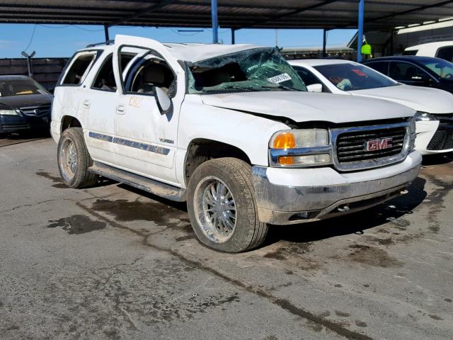 1GKEK13Z12J188318 - 2002 GMC YUKON WHITE photo 1