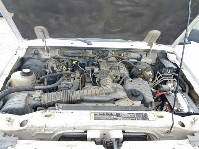 1FTYR10D52TA23339 - 2002 FORD RANGER WHITE photo 7