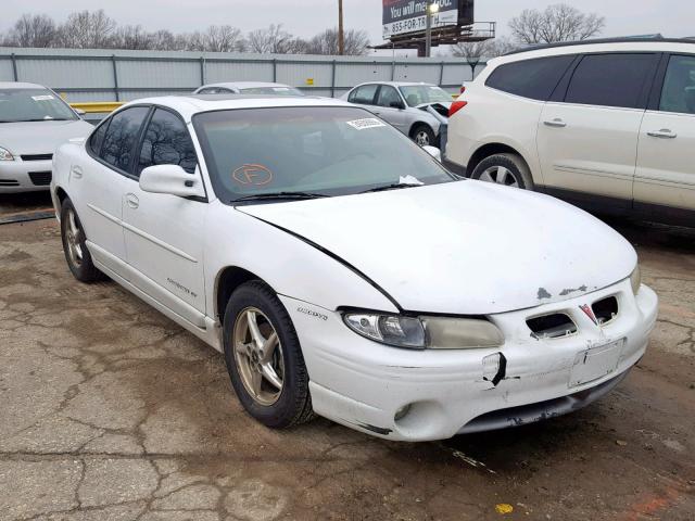 1G2WP52K5XF349622 - 1999 PONTIAC GRAND PRIX WHITE photo 1