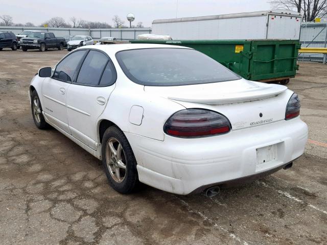 1G2WP52K5XF349622 - 1999 PONTIAC GRAND PRIX WHITE photo 3